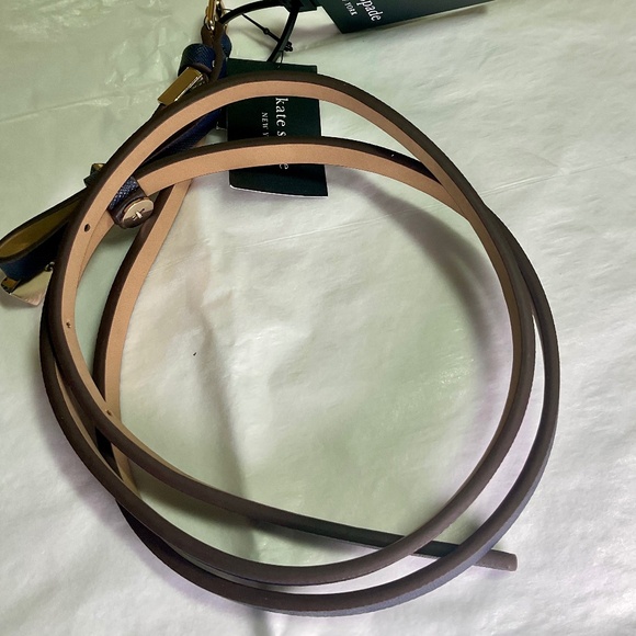 Kate Spade Shoestring Bow Belt - Blazer Blue - NWT - Picture 14 of 14